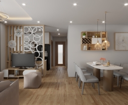 Thiết kế căn hộ Vinhomes Grand Park 3 phòng ngủ