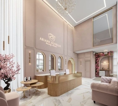 thiết kế nội thất Spa sang trọng