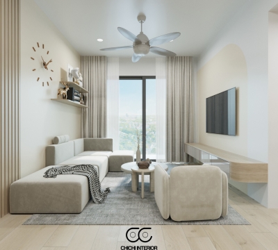 Thiết Kế Nội Thất Chung Cư Masteri Centre Point Toà E.02-02 Cho Thuê